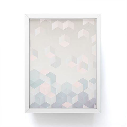 Emanuela Carratoni Exagonal Geometry Framed Mini Art Print