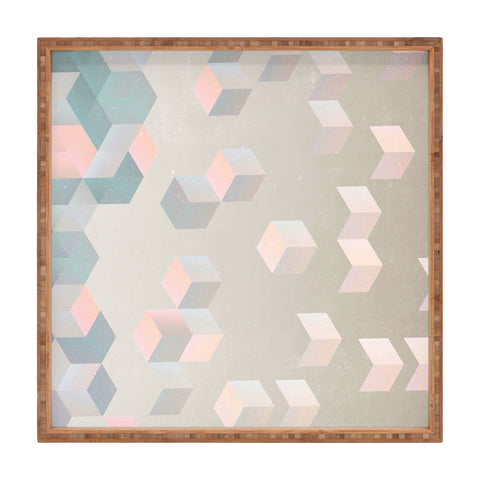 Emanuela Carratoni Exagonal Geometry Square Tray