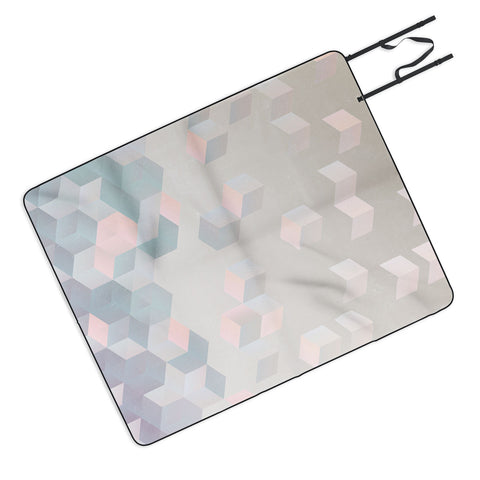 Emanuela Carratoni Exagonal Geometry Picnic Blanket