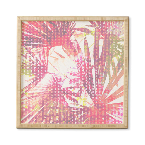 Emanuela Carratoni Fan Palms Theme Framed Wall Art