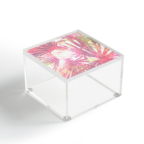 Emanuela Carratoni Fan Palms Theme Acrylic Box