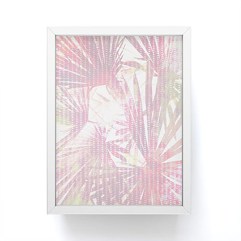 Emanuela Carratoni Fan Palms Theme Framed Mini Art Print
