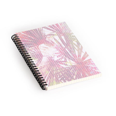 Emanuela Carratoni Fan Palms Theme Spiral Notebook