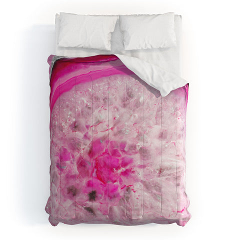 Emanuela Carratoni Fashion Pink Agate Comforter