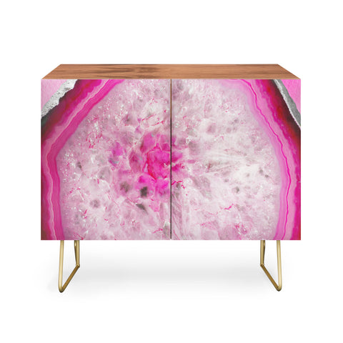 Emanuela Carratoni Fashion Pink Agate Credenza