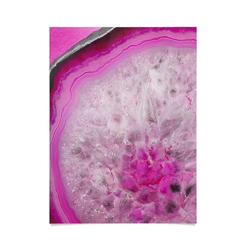 Emanuela Carratoni Fashion Pink Agate Poster