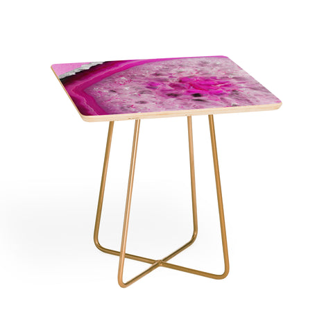 Emanuela Carratoni Fashion Pink Agate Side Table