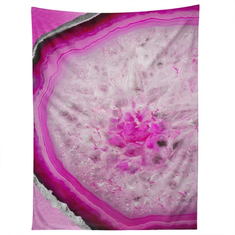 Emanuela Carratoni Fashion Pink Agate Tapestry