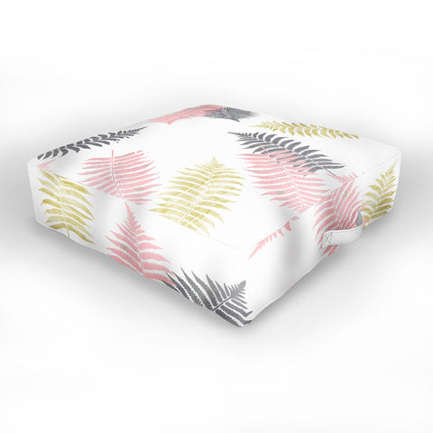 Emanuela Carratoni Ferns Dance Outdoor Floor Cushion