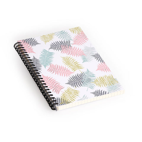 Emanuela Carratoni Ferns Dance Spiral Notebook