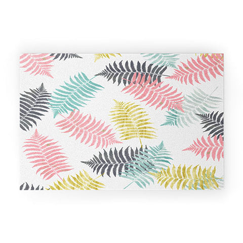 Emanuela Carratoni Ferns Dance Welcome Mat