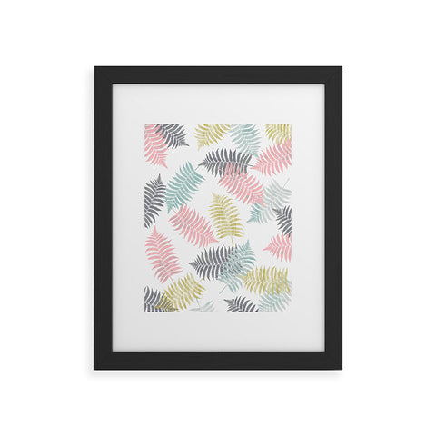 Emanuela Carratoni Ferns Dance Framed Art Print