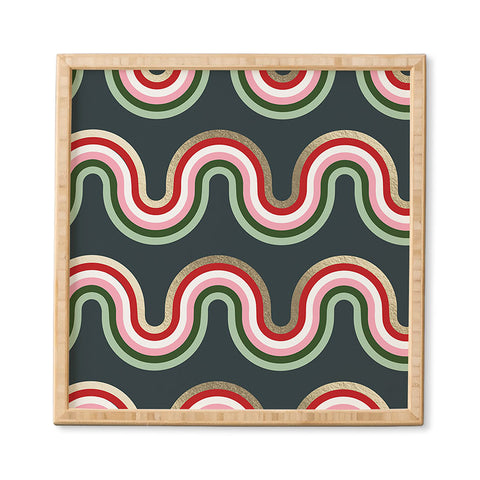 Emanuela Carratoni Festive Rainbow Framed Wall Art