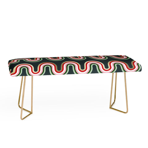 Emanuela Carratoni Festive Rainbow Bench