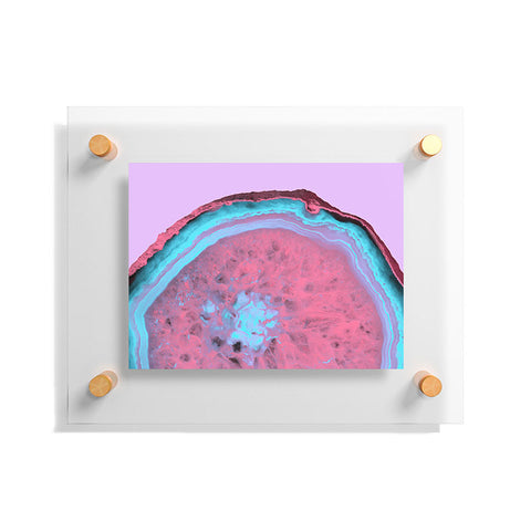 Emanuela Carratoni Fluo Agate Floating Acrylic Print