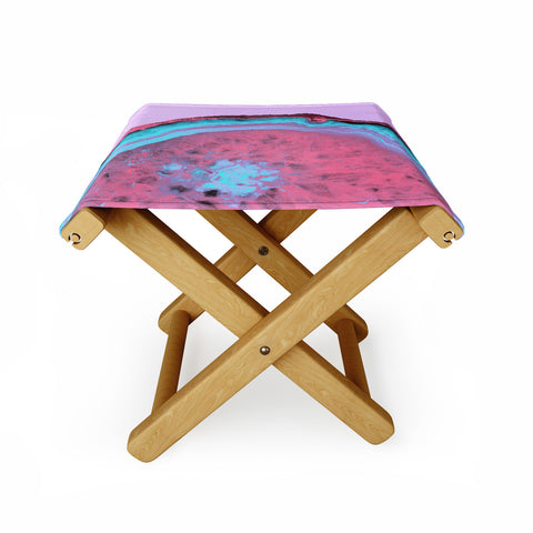 Emanuela Carratoni Fluo Agate Folding Stool