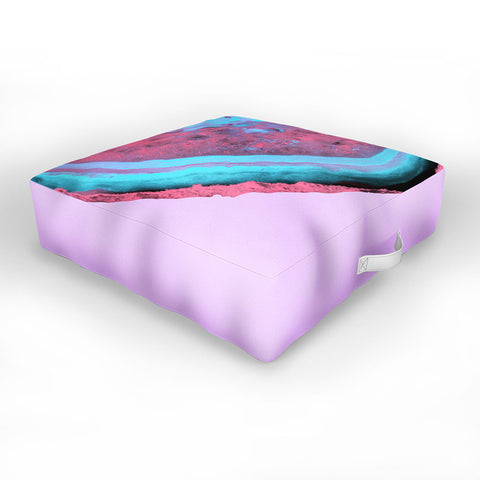 Emanuela Carratoni Fluo Agate Outdoor Floor Cushion