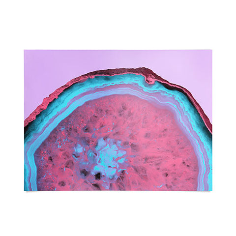 Emanuela Carratoni Fluo Agate Poster