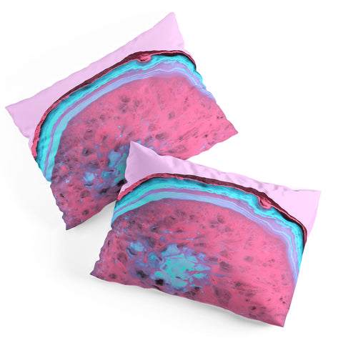 Emanuela Carratoni Fluo Agate Pillow Shams