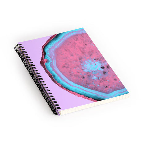 Emanuela Carratoni Fluo Agate Spiral Notebook