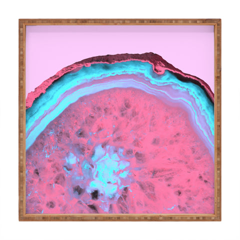 Emanuela Carratoni Fluo Agate Square Tray