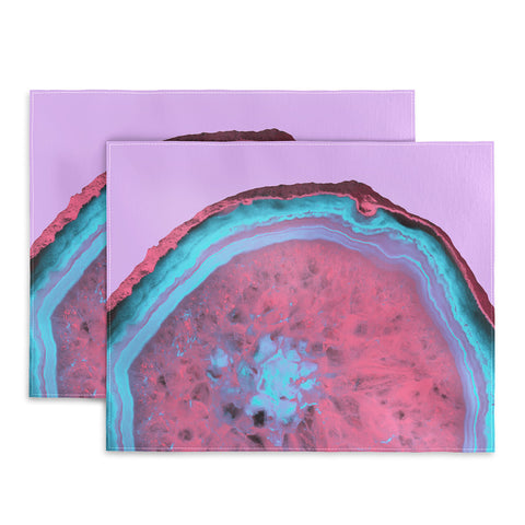 Emanuela Carratoni Fluo Agate Placemat