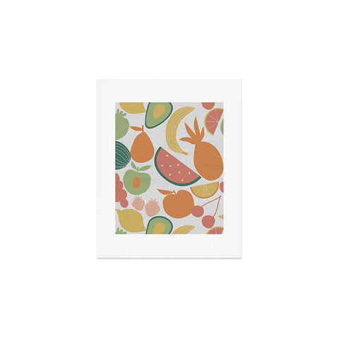 Emanuela Carratoni Fruit Salad Theme Art Print