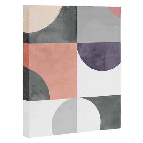 Emanuela Carratoni Geometric Moontime Art Canvas
