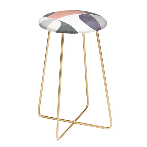 Emanuela Carratoni Geometric Moontime Counter Stool