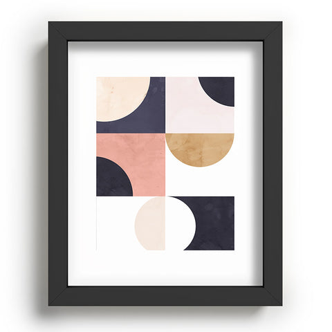 Emanuela Carratoni Geometric Moontime II Recessed Framing Rectangle