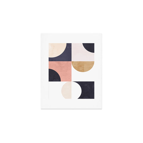 Emanuela Carratoni Geometric Moontime II Art Print