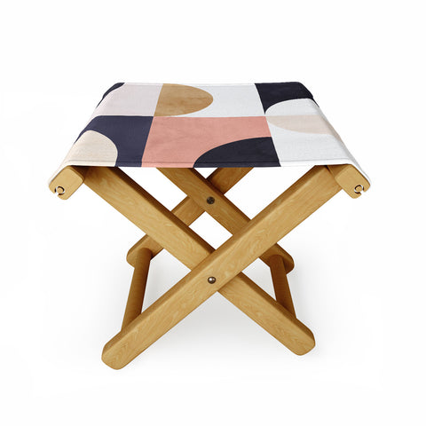 Emanuela Carratoni Geometric Moontime II Folding Stool