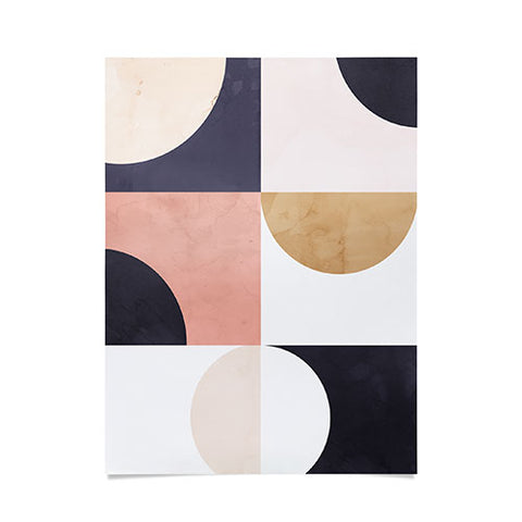 Emanuela Carratoni Geometric Moontime II Poster