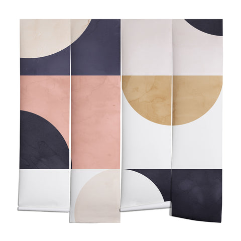 Emanuela Carratoni Geometric Moontime II Wall Mural