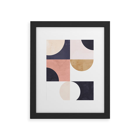 Emanuela Carratoni Geometric Moontime II Framed Art Print