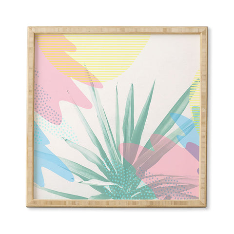 Emanuela Carratoni Geometric Palm Framed Wall Art