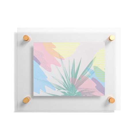 Emanuela Carratoni Geometric Palm Floating Acrylic Print