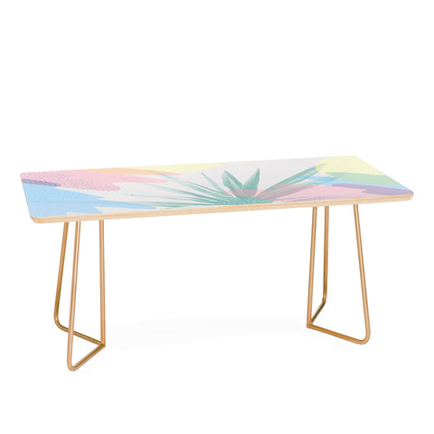 Emanuela Carratoni Geometric Palm Coffee Table