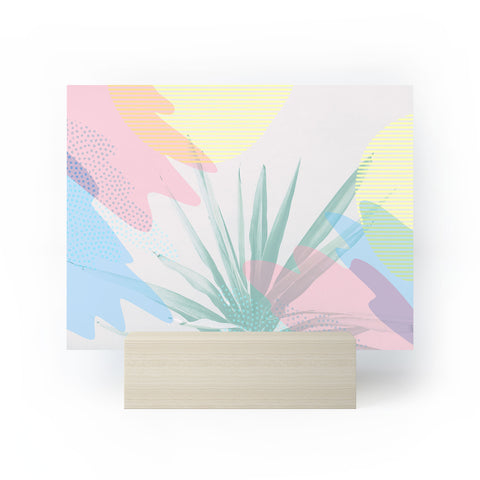 Emanuela Carratoni Geometric Palm Mini Art Print