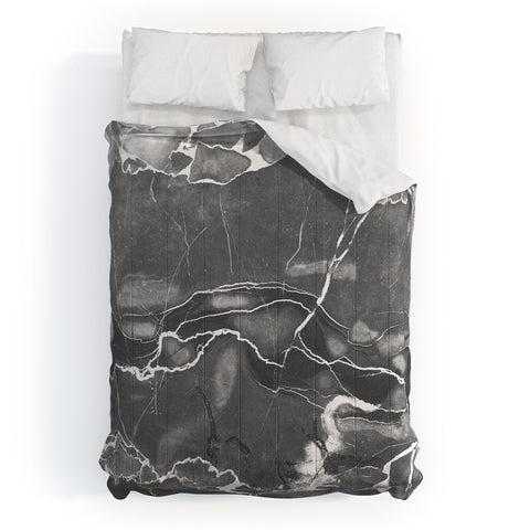 Emanuela Carratoni Grey Marble Comforter
