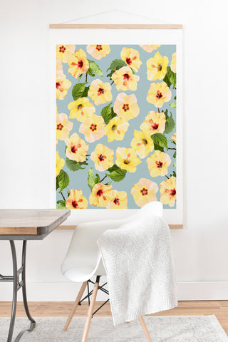 Emanuela Carratoni Hawaiian Style Art Print And Hanger