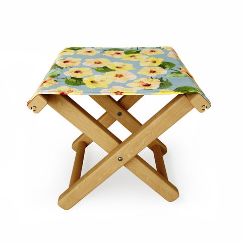 Emanuela Carratoni Hawaiian Style Folding Stool