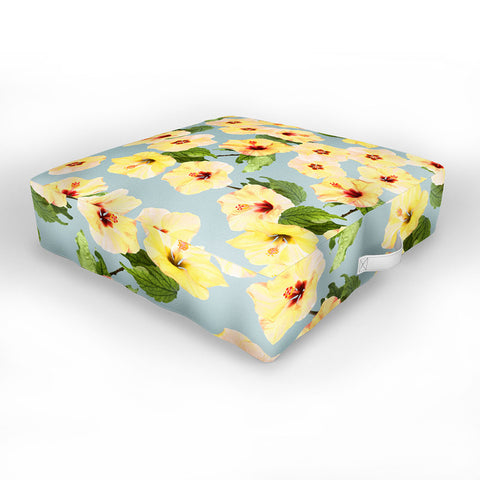 Emanuela Carratoni Hawaiian Style Outdoor Floor Cushion