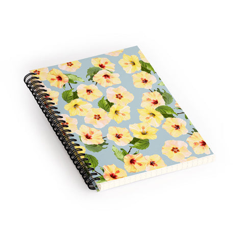 Emanuela Carratoni Hawaiian Style Spiral Notebook