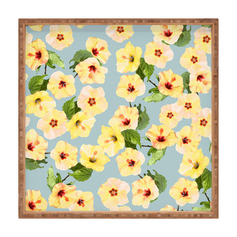 Emanuela Carratoni Hawaiian Style Square Tray