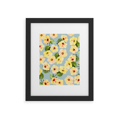 Emanuela Carratoni Hawaiian Style Framed Art Print