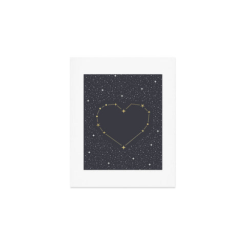 Emanuela Carratoni Heart Constellation Art Print