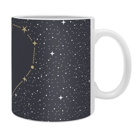 Emanuela Carratoni Heart Constellation Coffee Mug