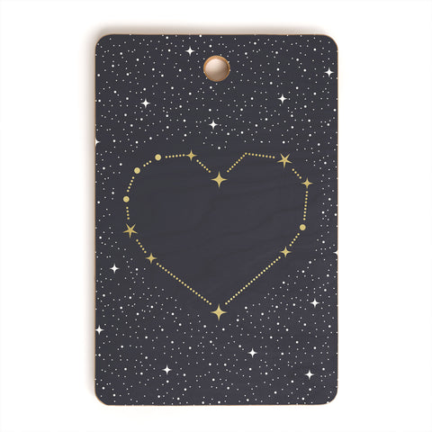 Emanuela Carratoni Heart Constellation Cutting Board Rectangle