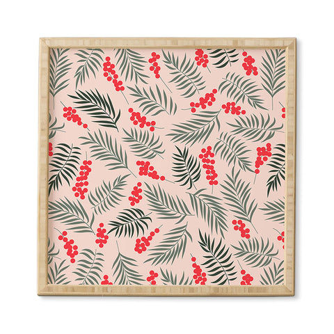 Emanuela Carratoni Holiday Mistletoe Framed Wall Art